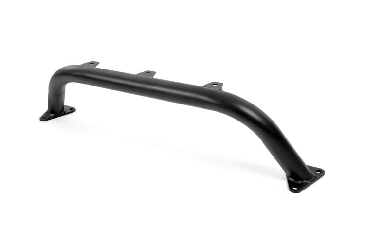 Jeep Cherokee Bumper Light Mount Bar - Rough Country - Carbon Black Textured Powdercoat - Black - '85-'01